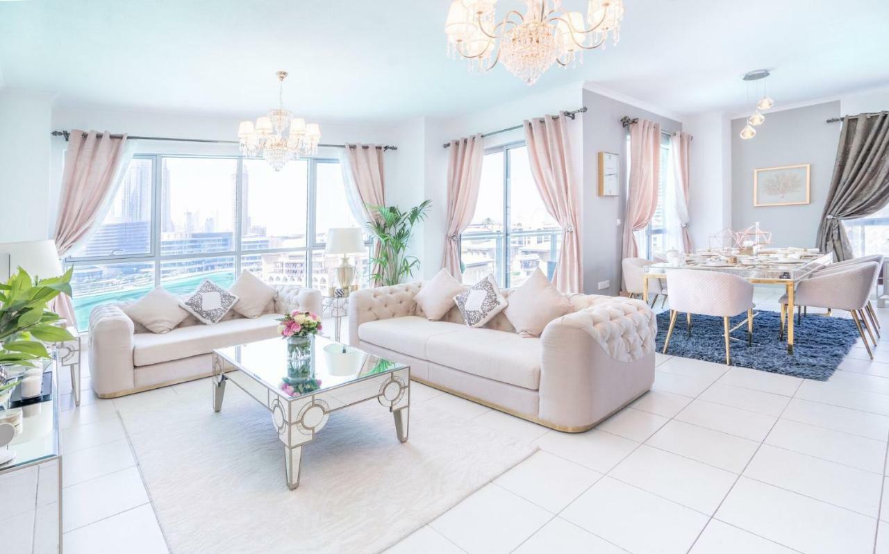 Elite Royal Apartment - Full Burj Khalifa & Fountain View - Opal - 2 Bedrooms Plus 1 Open Bedroom Without Partition Дубай Экстерьер фото